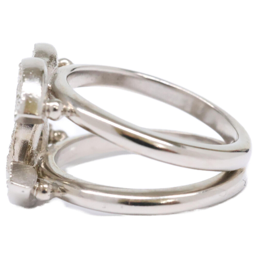 CHANEL Silver Logo Ring - Picture 2 of 7